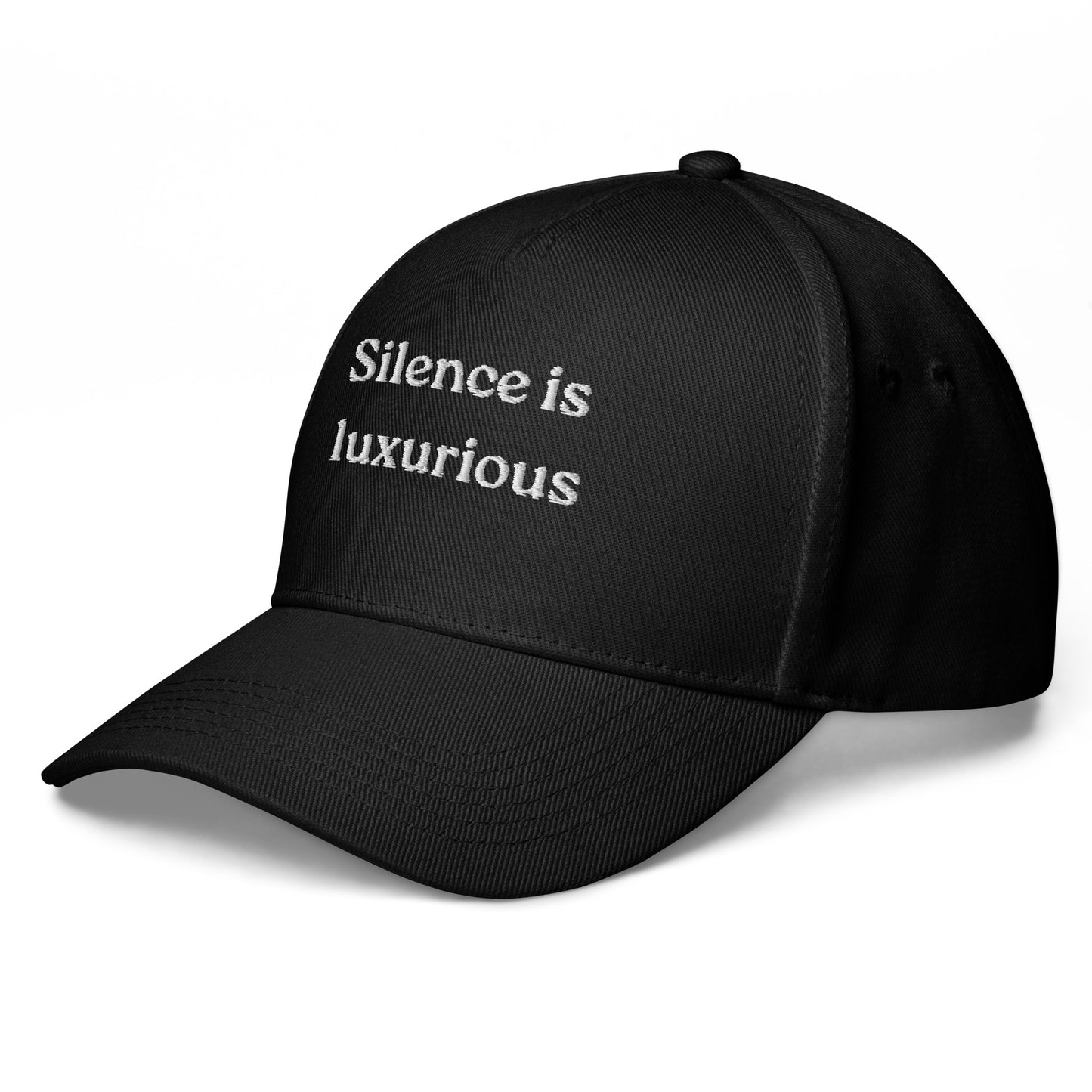 Silence Is Luxury cap
